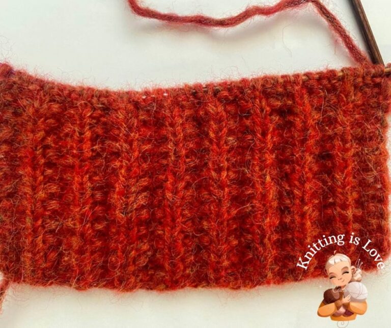 Double-side-Stitches-Pattern-for-Scarf-