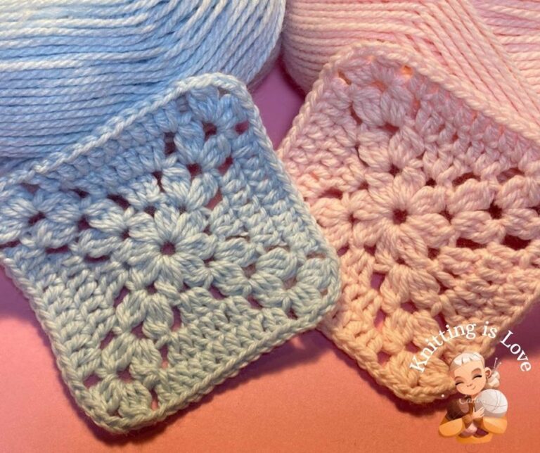 How-to-Crochet-a-Granny-Square-for-Baby-Blanket-Tutorial