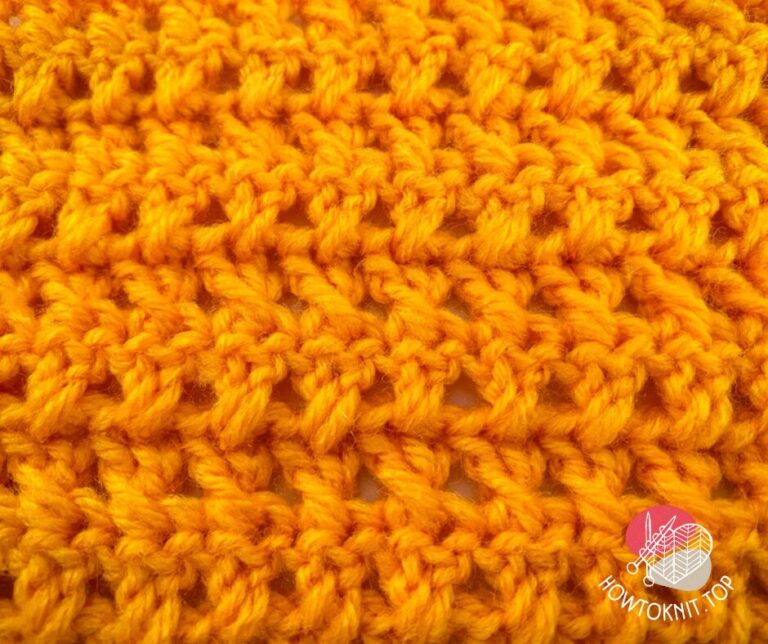 #11 Crossed Double Crochet Stitch 